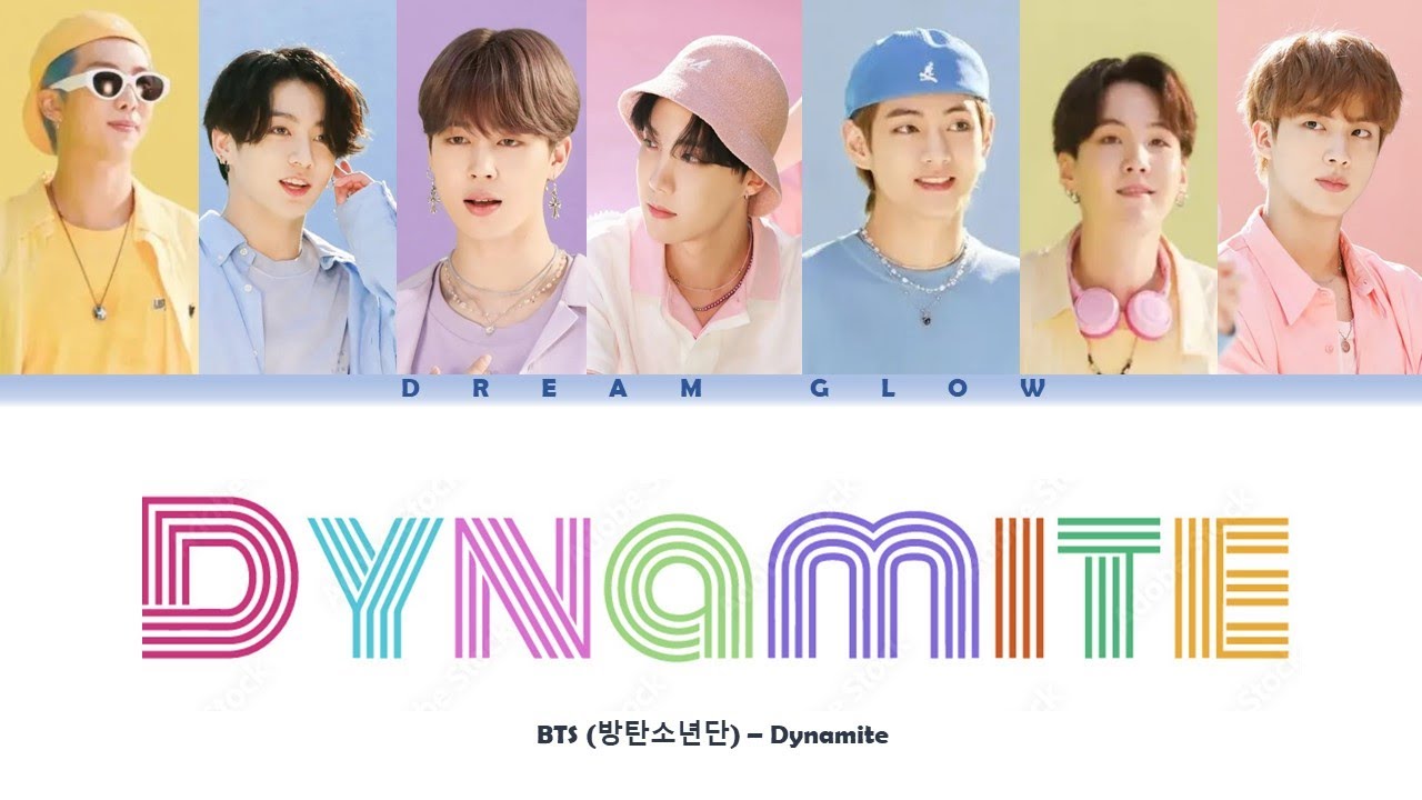 BTS Dynamite Lyrics (Color Coded Lyrics)