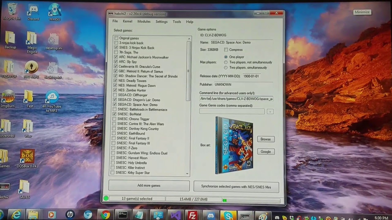 SNES Classic - Hakchi Overview + Brief Tutorial