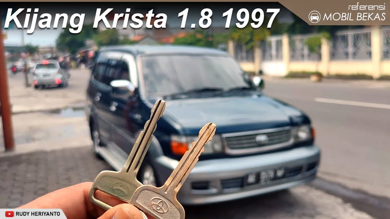 KIJANG KAPSUL KRISTA 1.8 MANUAL 1997 - ORISINIL (SOLD)