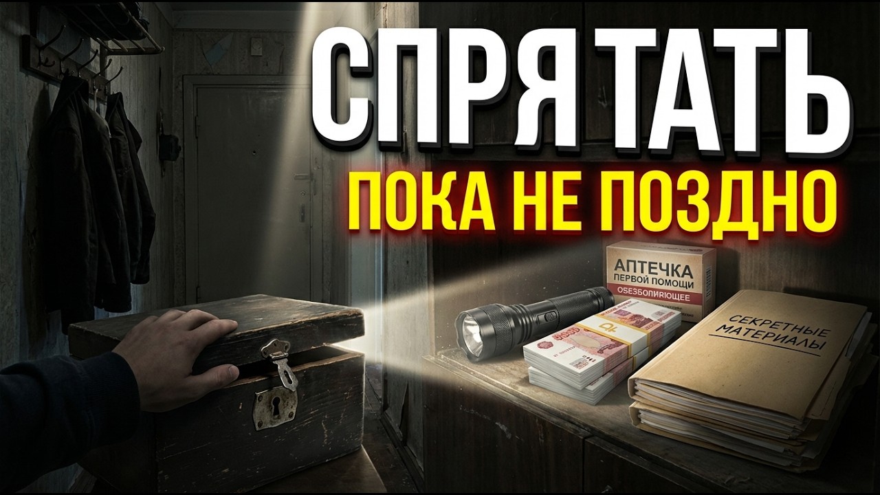 ⚠️ 15 вещей, которые нужно спрятать &mdash; запасай ТАЙНО, пока не стало слишком поздно