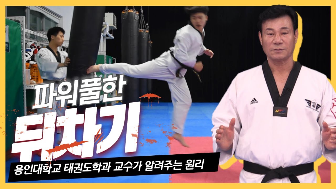 TaeKwonDo Back kick / How to build more strength and accuracy in back kick / TaeKwon Channel