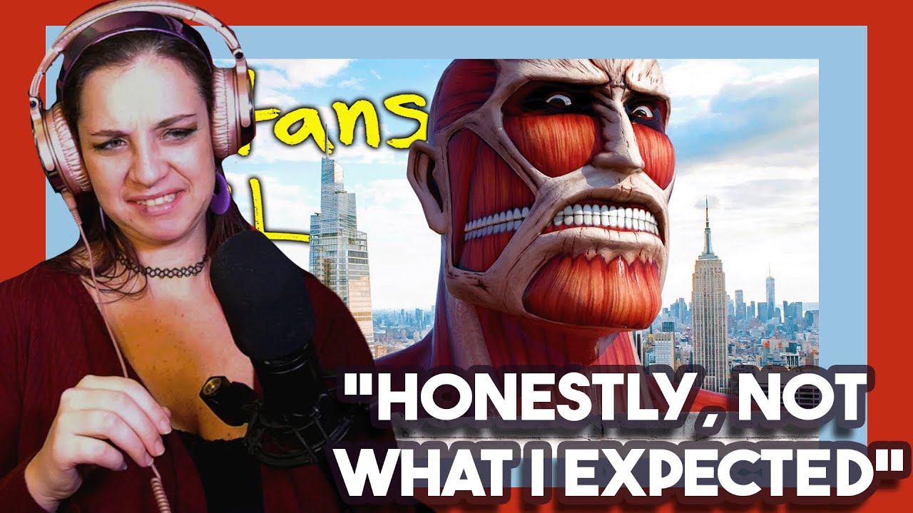 Lauren Reacts! VFX Artist Reveals TRUE Scale of Attack on Titan -Corridor Crew 'Not what I expected'