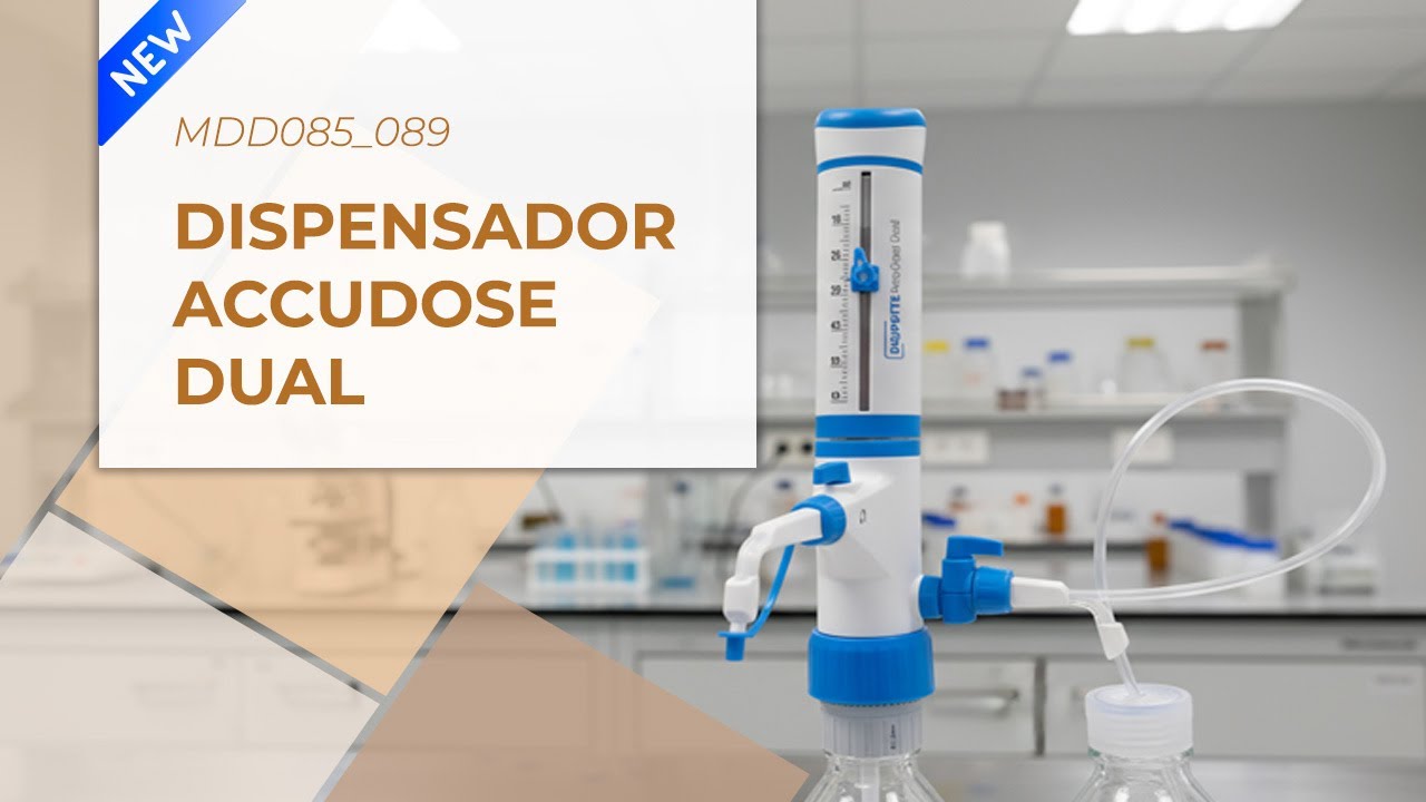 Dispensador AccuDose Dual | 4 modos de uso en un solo equipo