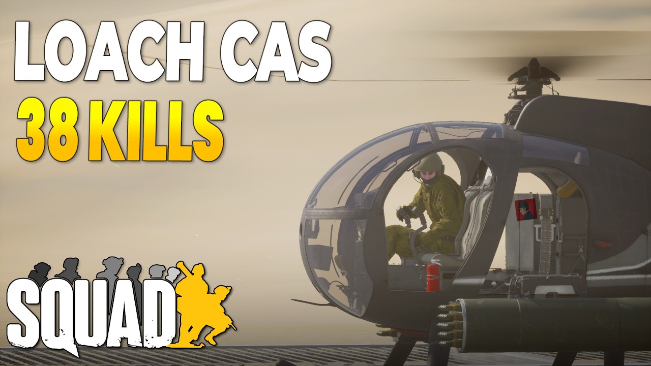 Squad Little Bird - 38 Kills with Loach CAS Heli