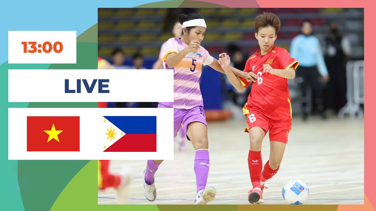 Nữ Việt Nam vs Nữ Philippines | Women's Futsal | Đối Thủ Bất Lực Trước Đẳng Cấp Việt Nam