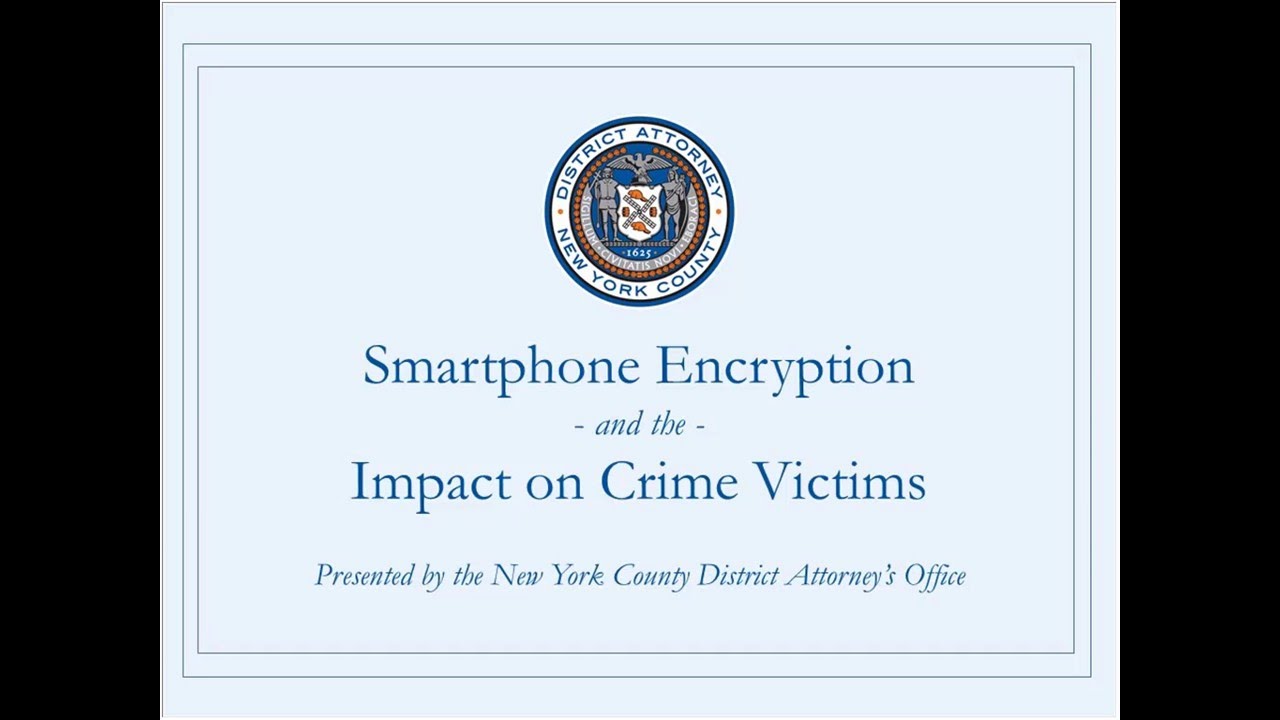 Smartphone Encryption and the Impact on Crime Victims