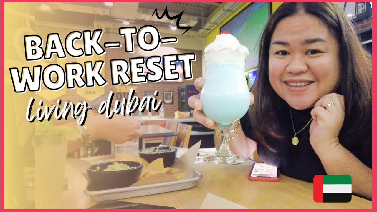 LIVING DUBAI 🧡 BACK-TO-WORK RESET (grocery run, food fest, last days of class) |Me, myself & Irish