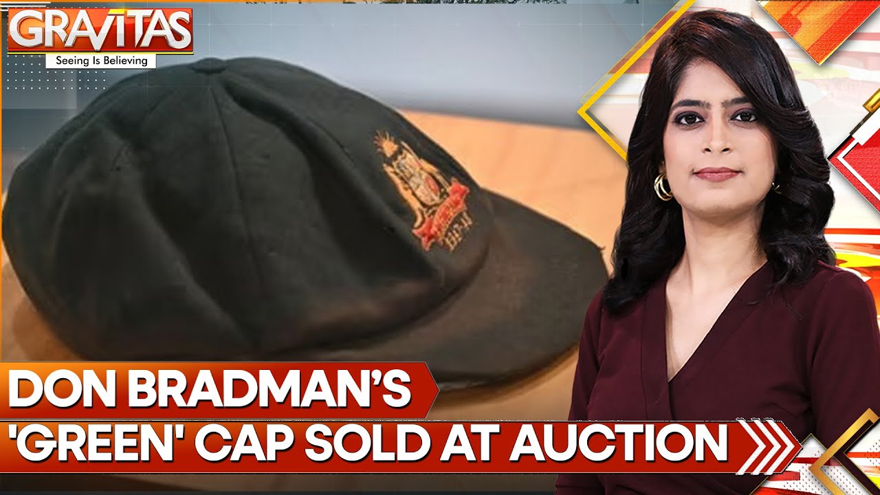 Don Bradman&rsquo;s Baggy Green Sold At Auction For Nearly $500,000 | GRAVITAS | WION