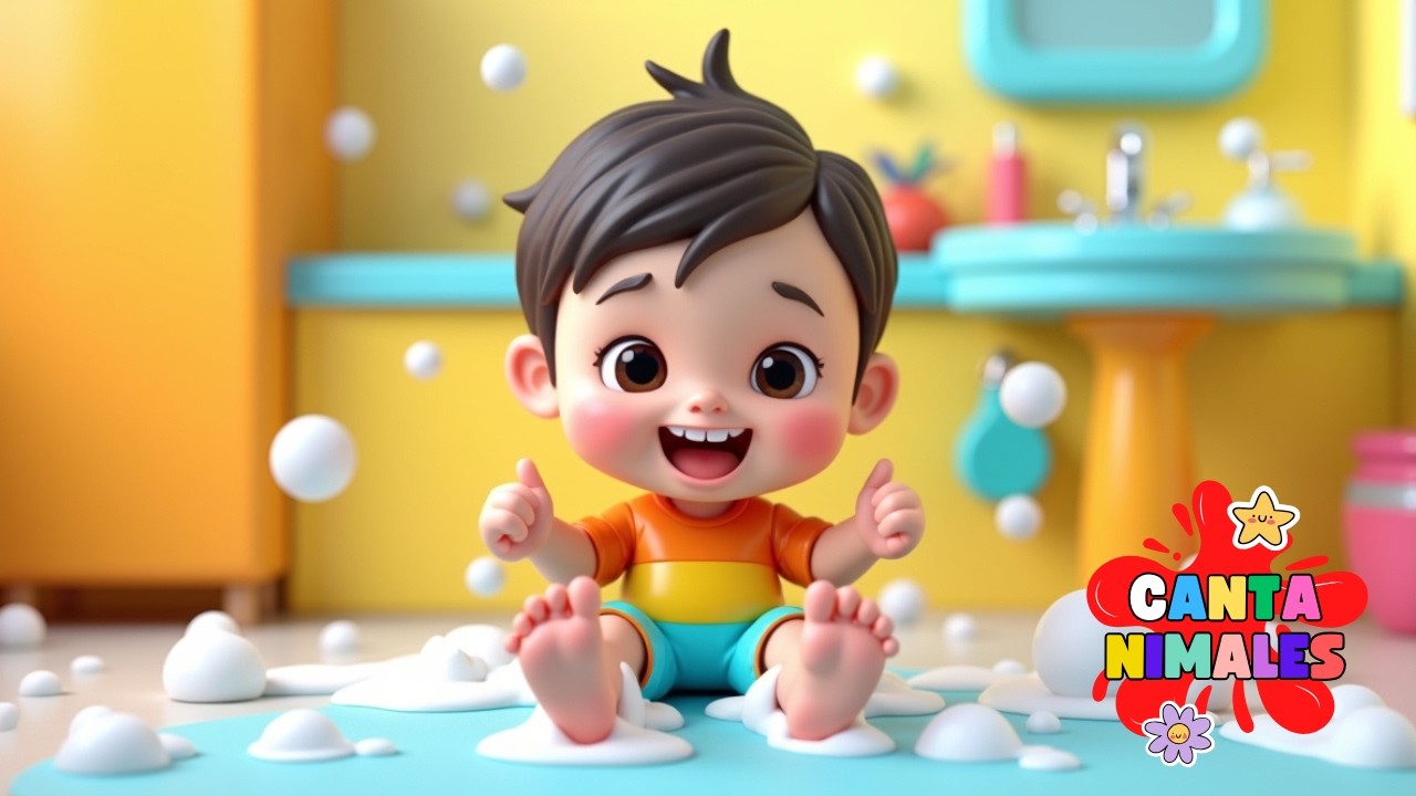 🚿🫧 Al Agua Vamos Ya | Música infantil para el baño de bebés 👶🎶