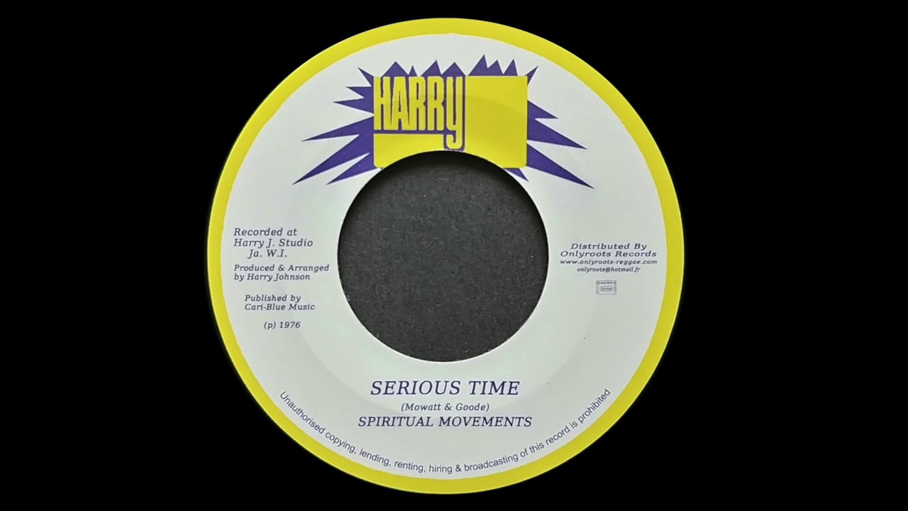 SPIRITUAL MOVEMENTS - Serious Time (1976) Harry J