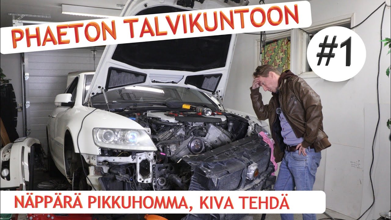 Phaeton talvikuntoon, pikkuhommasta tulee viikkojen painajainen