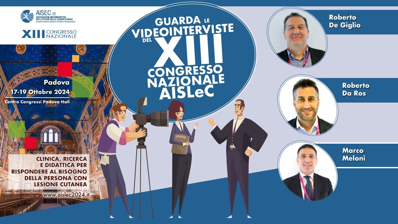 XIII Congresso AISLeC | Interviste a Roberto De Giglio, Roberto Da Ros e Marco Meloni