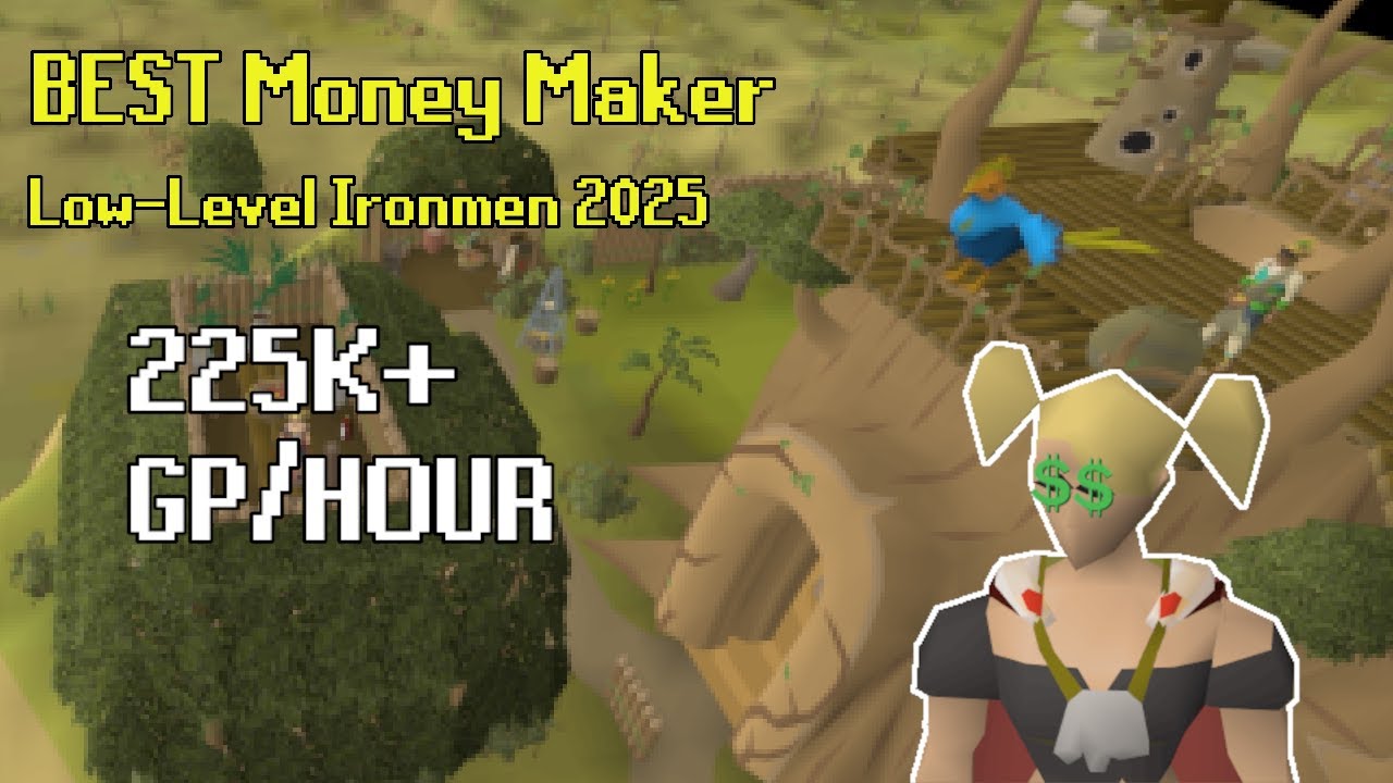 Collecting Eclipse Red - Low Level Money Maker Ironman (OSRS 2025)