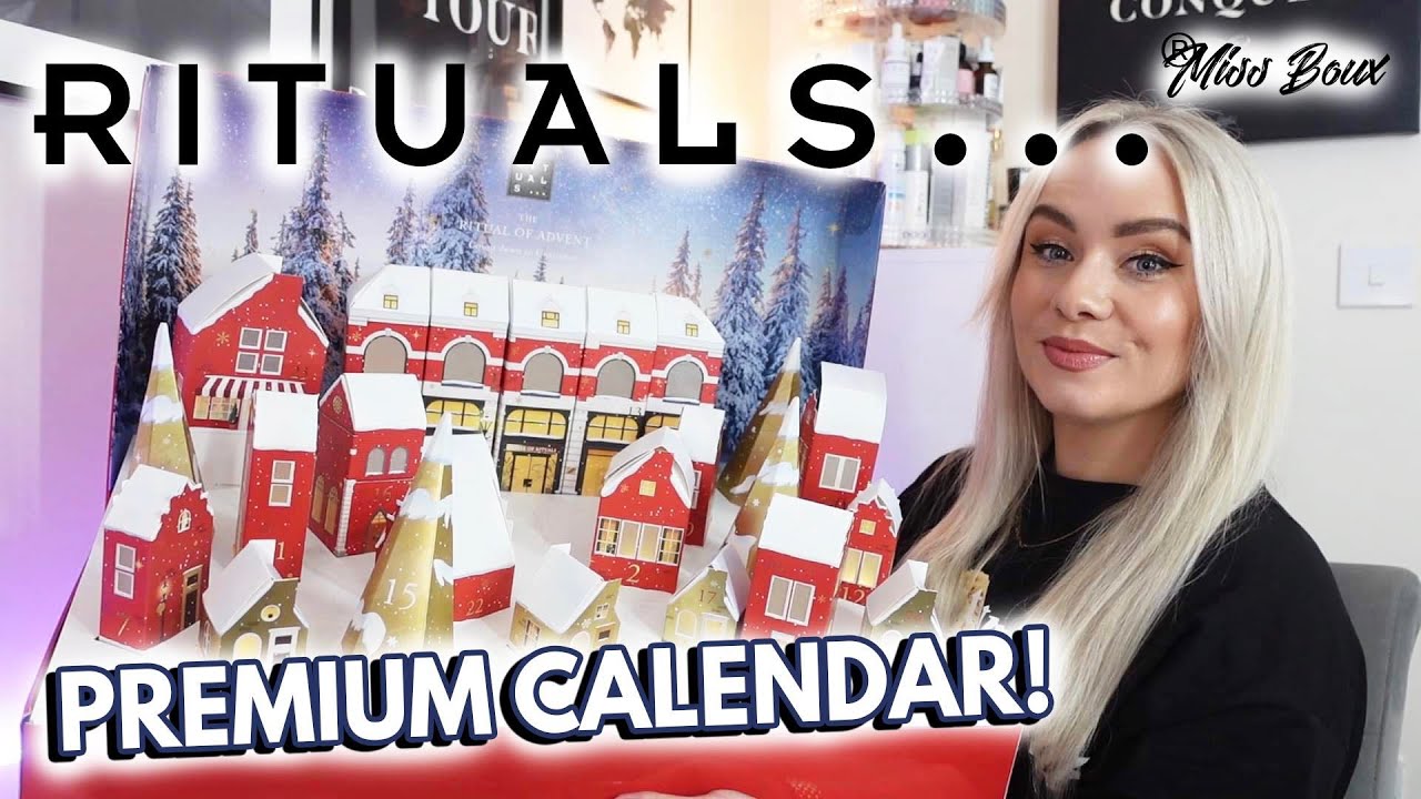 RITUALS PREMIUM ADVENT CALENDAR UNBOXING 2023| Winter Wonderland Light-up Village✨| MISS BOUX