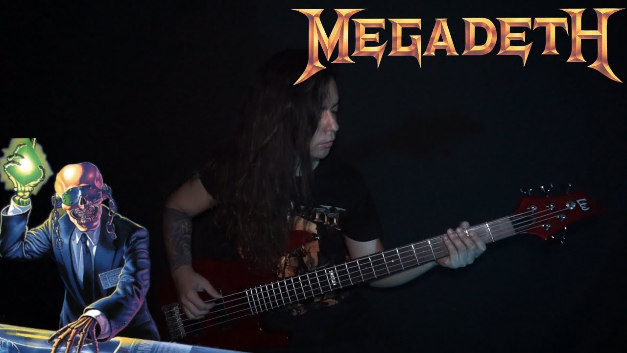 MEGADETH - LUCRETIA [BASS COVER] ONE TAKE