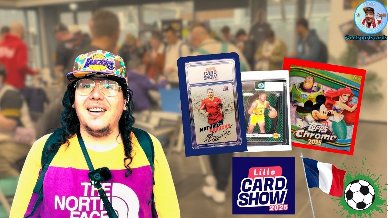 Lille Card Show 2025 | Messi, LeBron, Lamine & TCG únicos + Box Disney & VIP Bag
