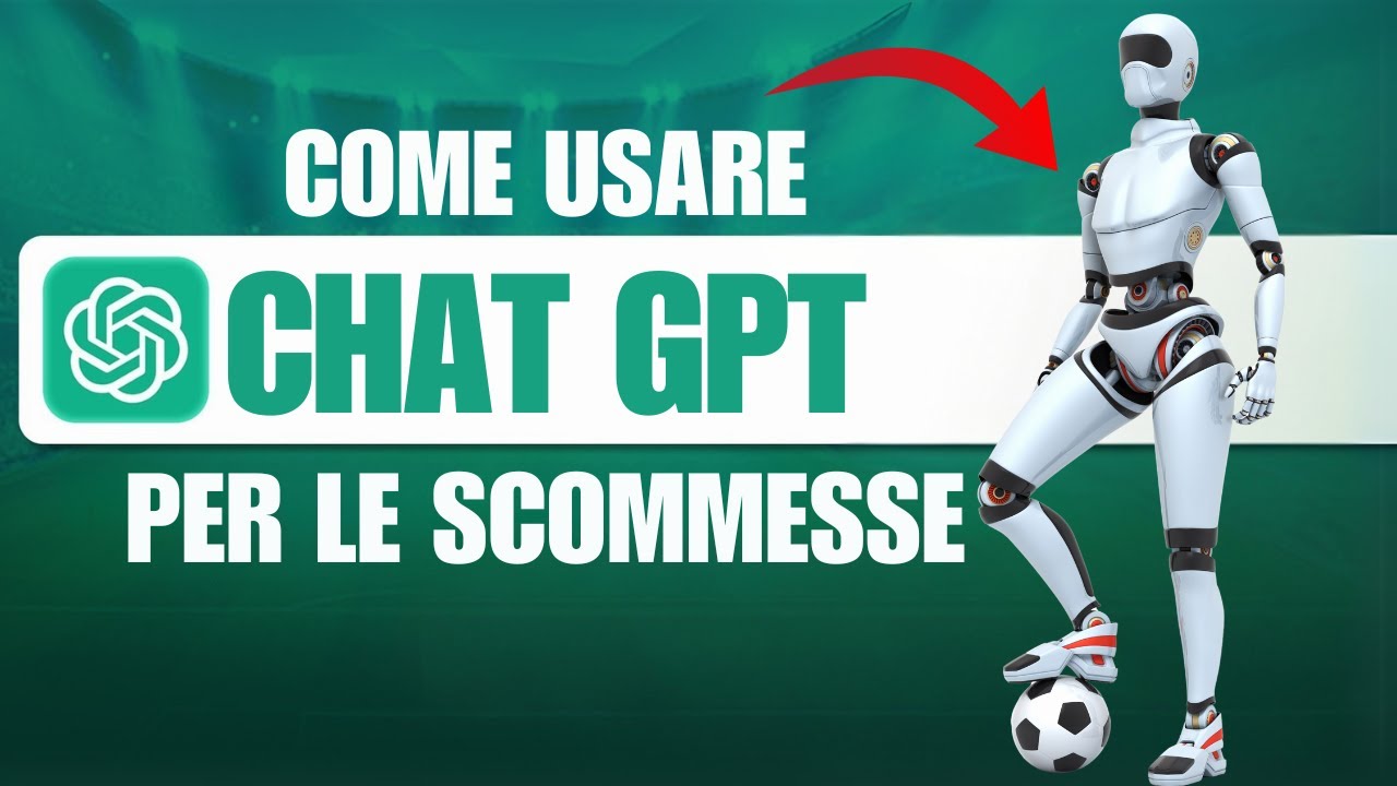 💰 INTELLIGENZA ARTIFICIALE per SCOMMESSE SPORTIVE (ChatGPT con QUESTO TRUCCO 100% SUCCESSO)