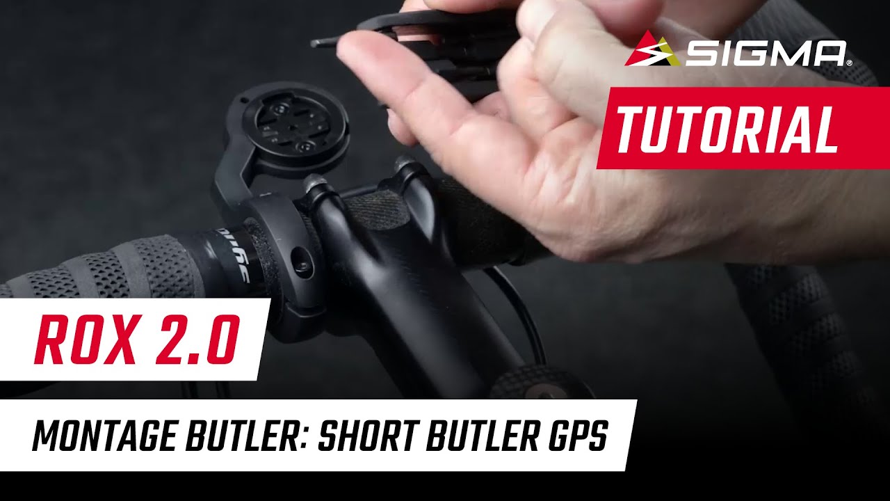 DE | ROX 2.0 | Montage SHORT BUTLER GPS | Tutorial | SIGMA SPORT
