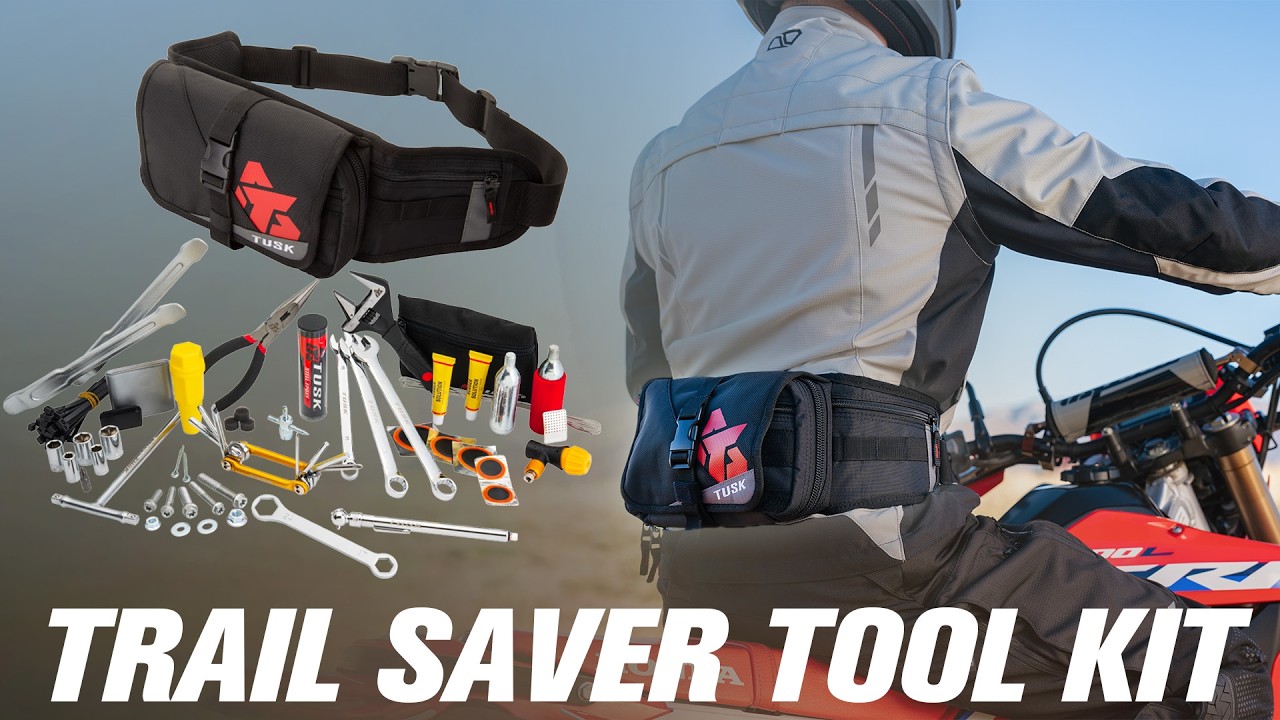 Tusk Motorcycle Trail Saver Tool Kit