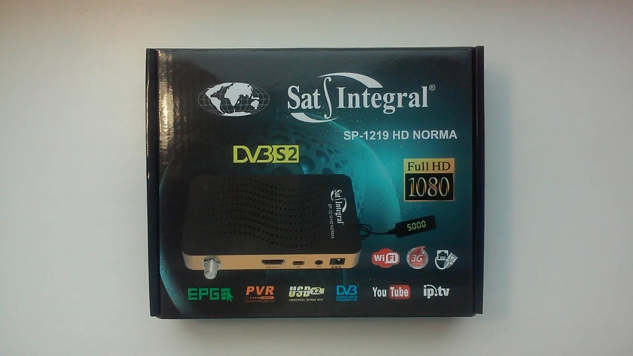 Обзор ресивера Sat-Integral SP-1219 HD NORMA
