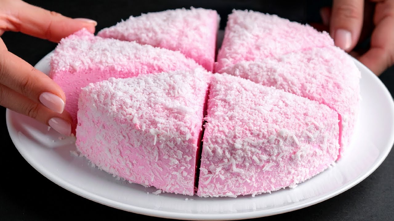 Kondensmilch und Beeren mischen! Hausgemachtes Dessert in 10 Minuten!