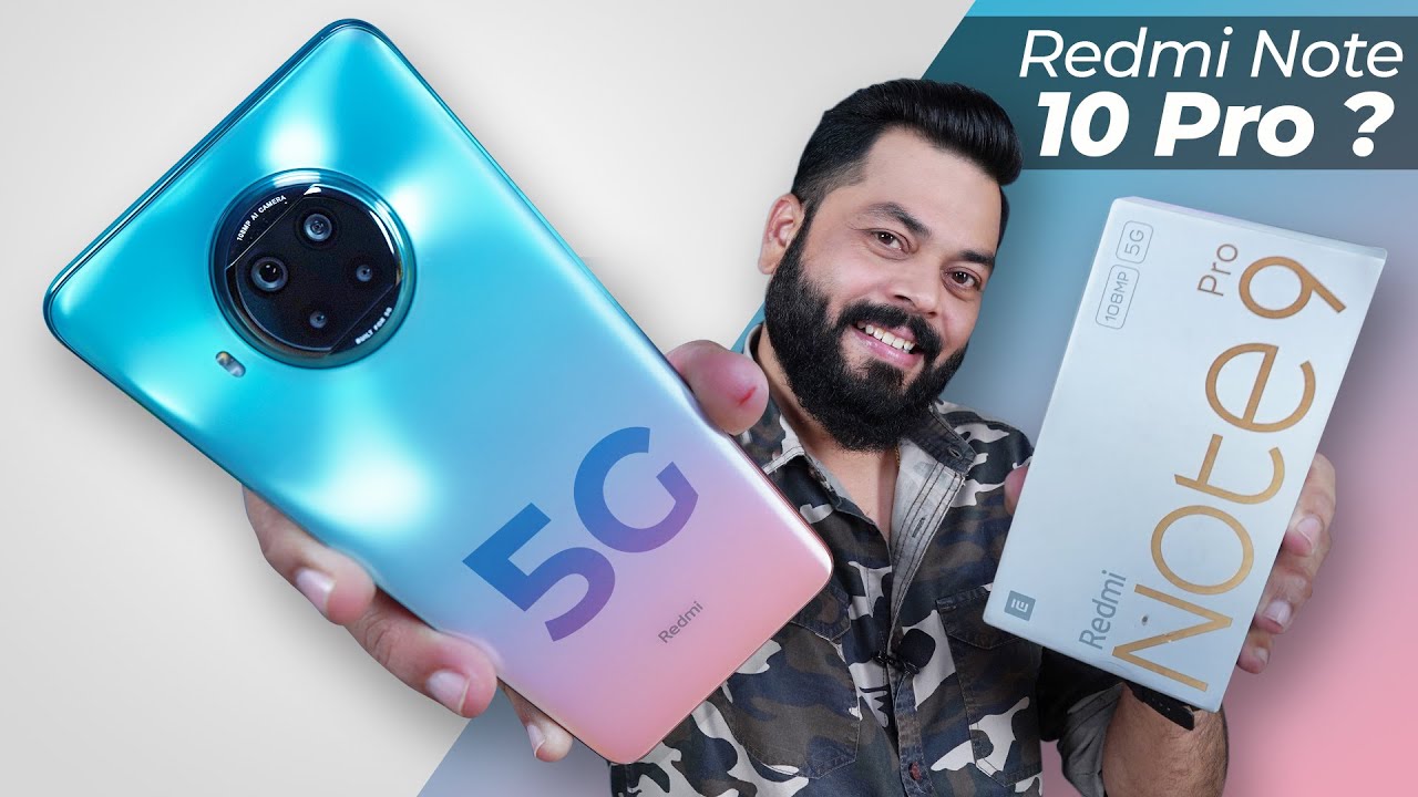 Redmi Note 9 Pro 5G Unboxing And First Impressions ⚡ Redmi Note 10 Pro or Mi 10i? India Launch