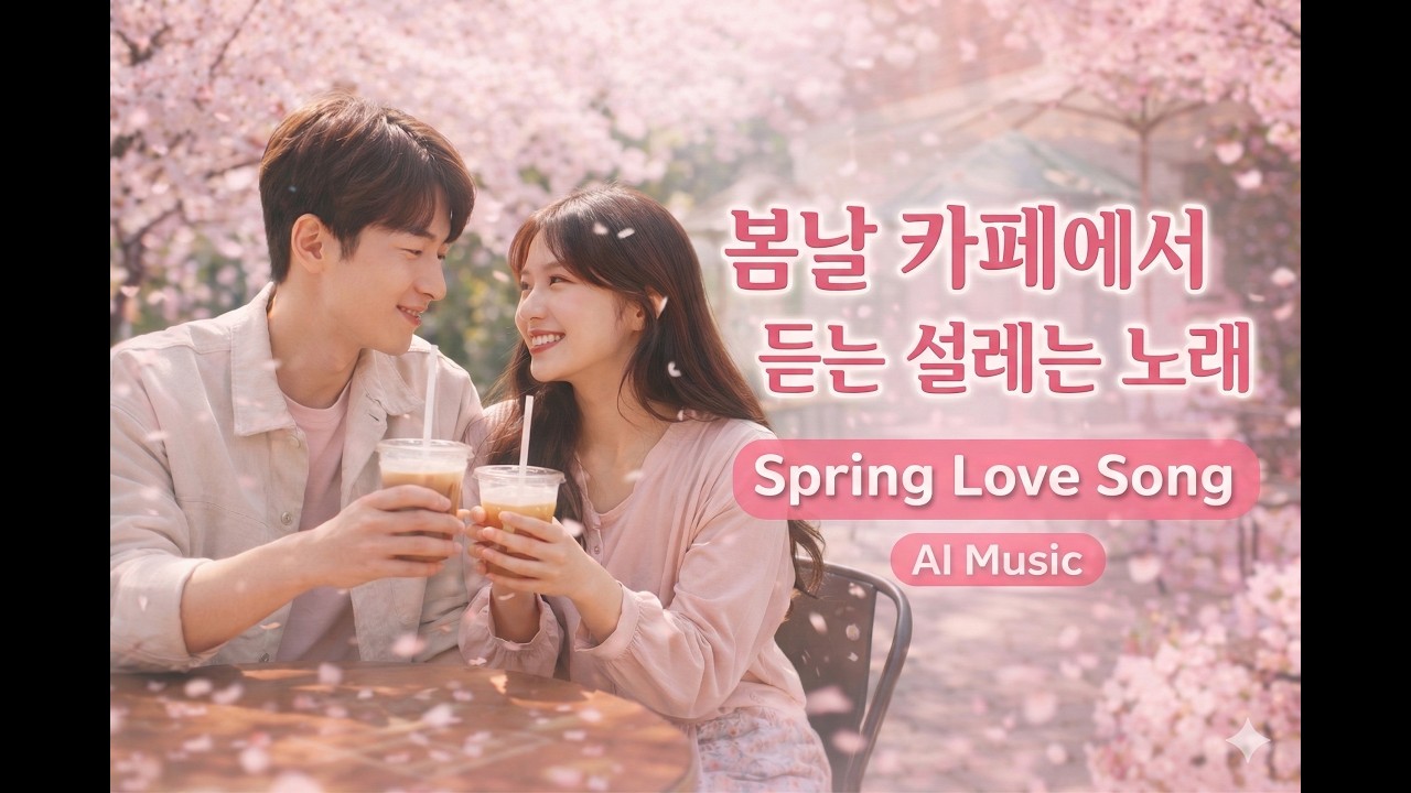 봄날 카페에서 듣는 설레는 노래 | Spring Love Song (AI Music)