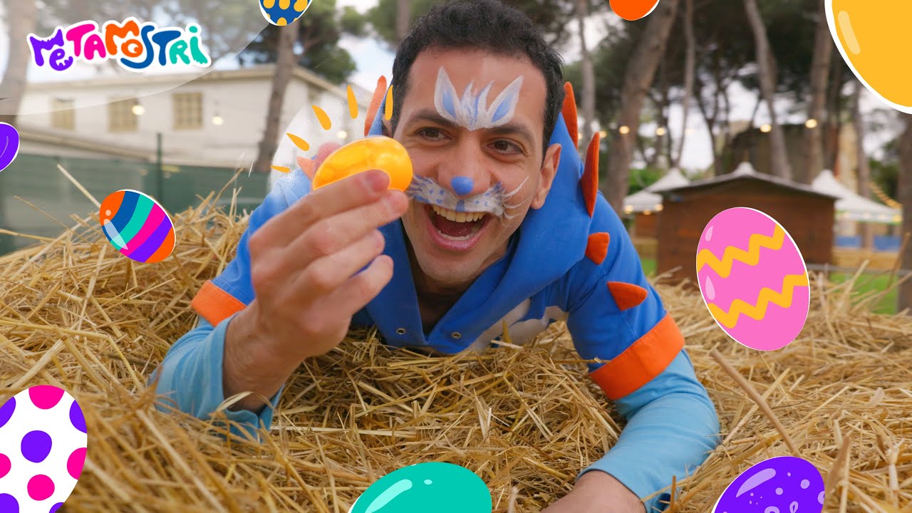CACCIA ALLE UOVA DI PASQUA CON TATA 🐣🐰C'È UNA SORPRESA NASCOSTA IN GIARDINO!