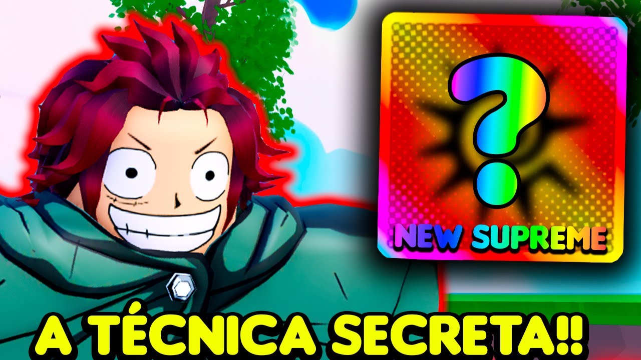 FIZ UMA TÉCNICA SECRETA pra PEGAR SUPREME e PHANTOM no ANIME ETERNAL!!