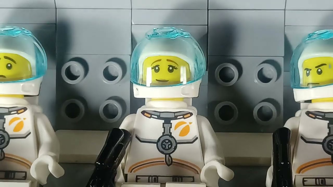 Battlestations Legoatica-Scattered Piece | Sci-Fi Lego Stop Motion Space Battle