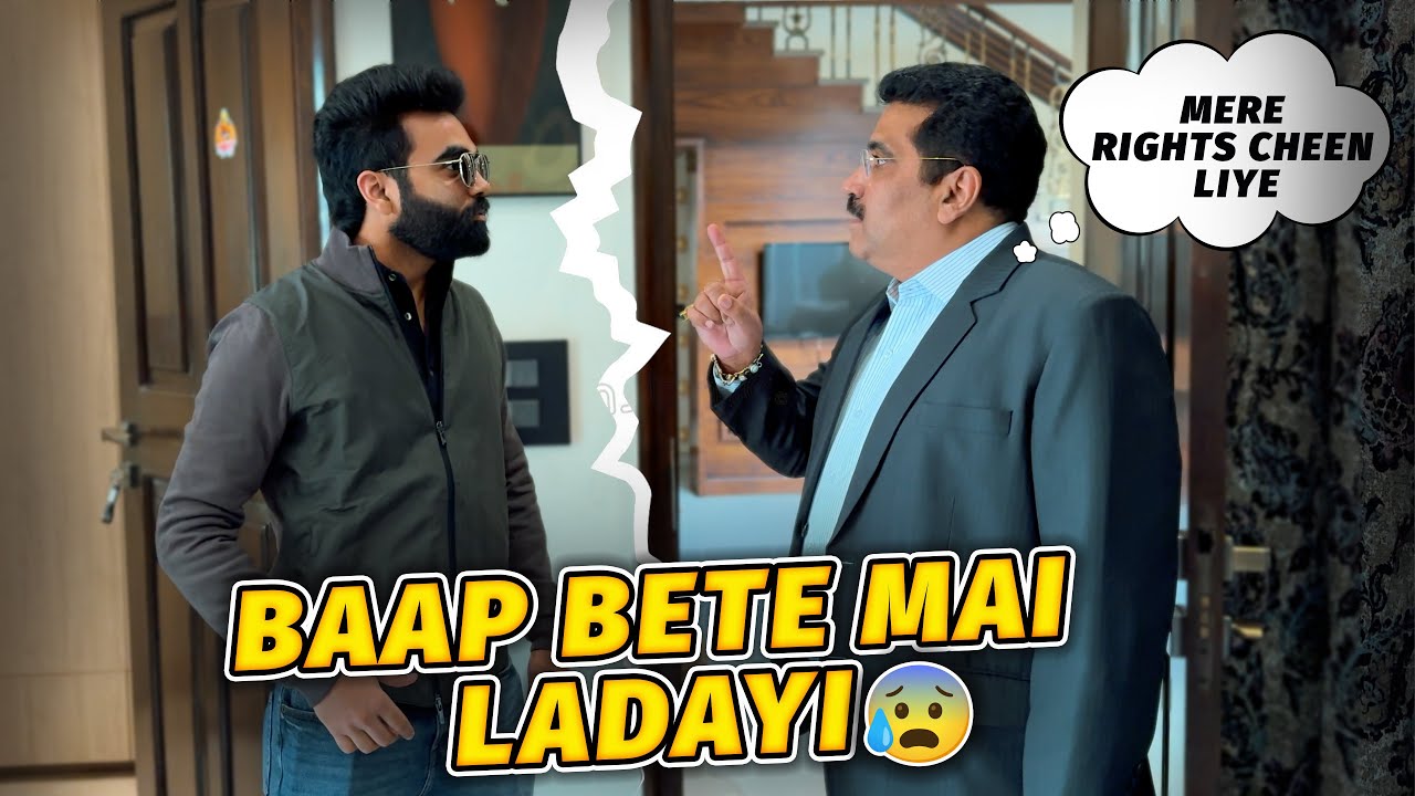 India aate hi Ghar Mai Ladayi Karadi 😰🇮🇳