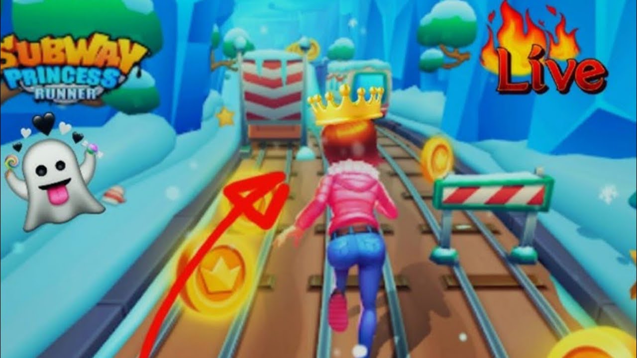  Subway Princess Runner :  👍 Live stream | 
