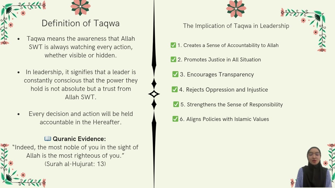 GROUP 11 | LEADERSHIP THEORIES IN ISLAM