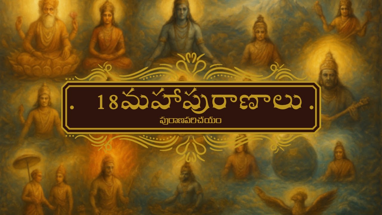 18 మహాపురాణాలు ।#puranalu #hindhuscriptures #hindhudharmam #sanathanadharmam