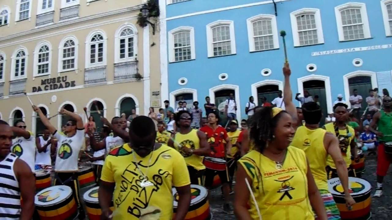 Ensaio Técnico da Banda Olodum no Largo do Pelourinho