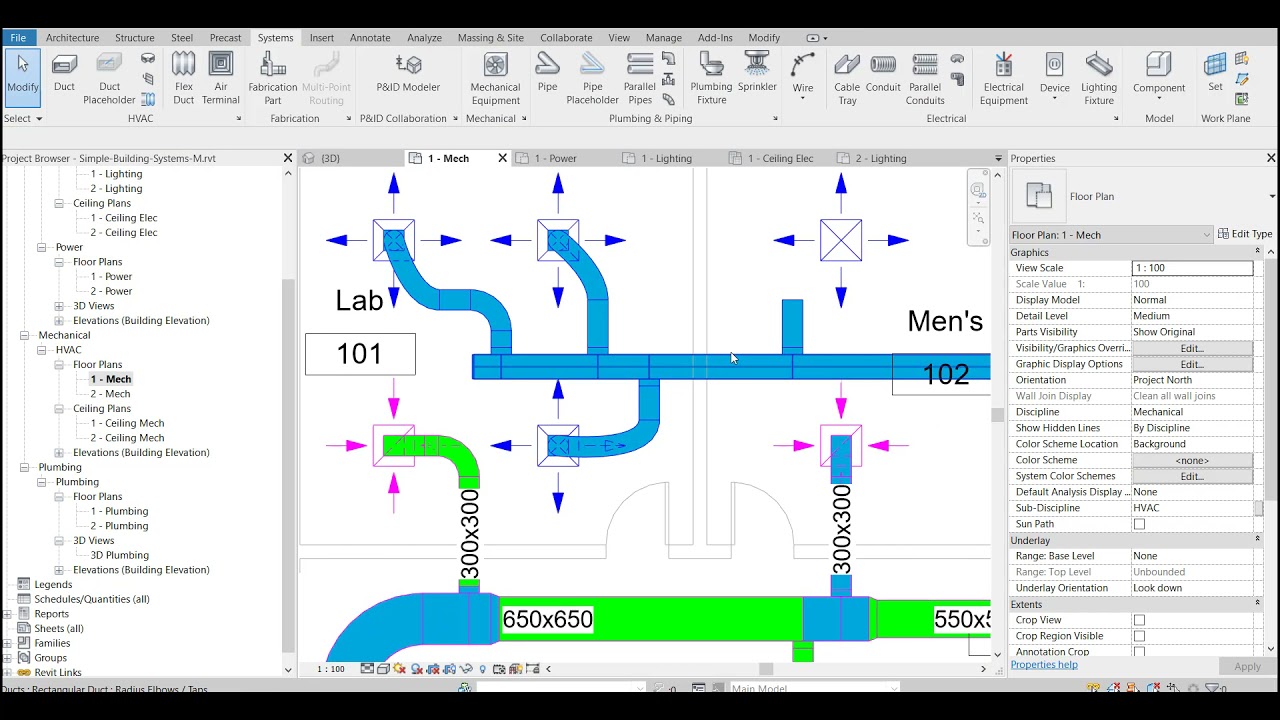 Autodesk Revit MEP Advanced Workflows Demonstration