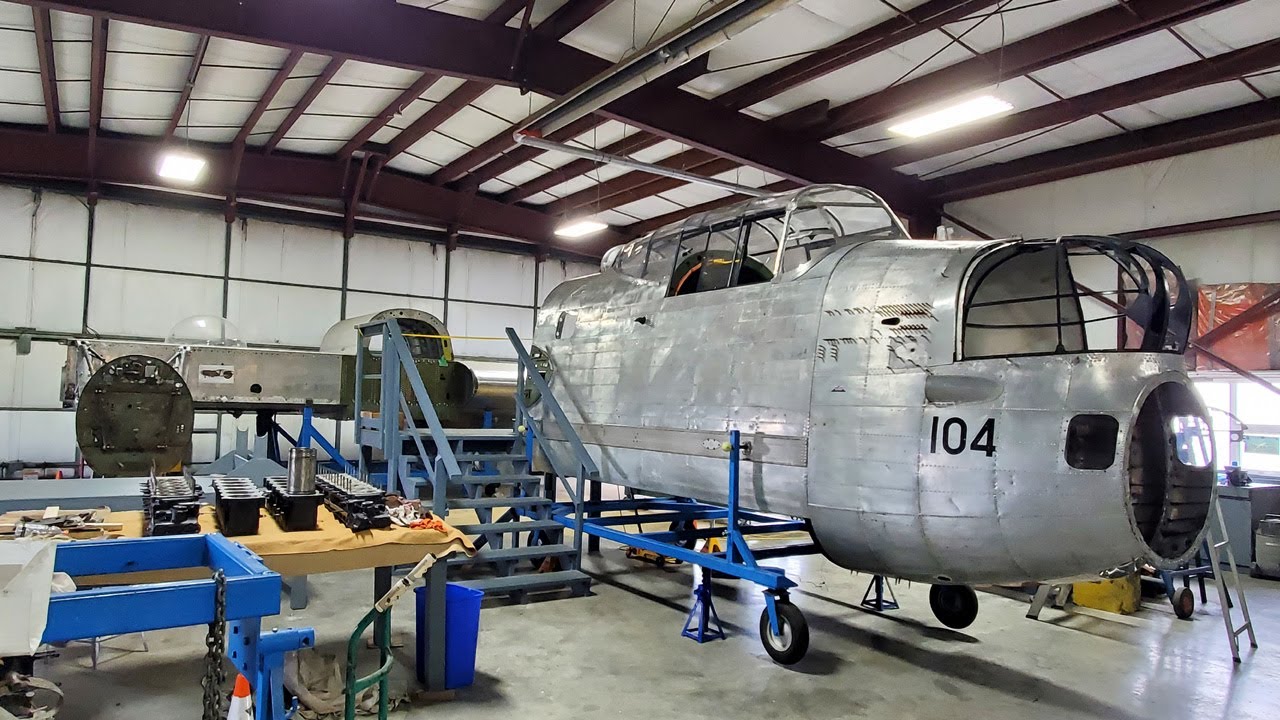 British Columbia Aviation Museum Restoration of Lancaster FM104