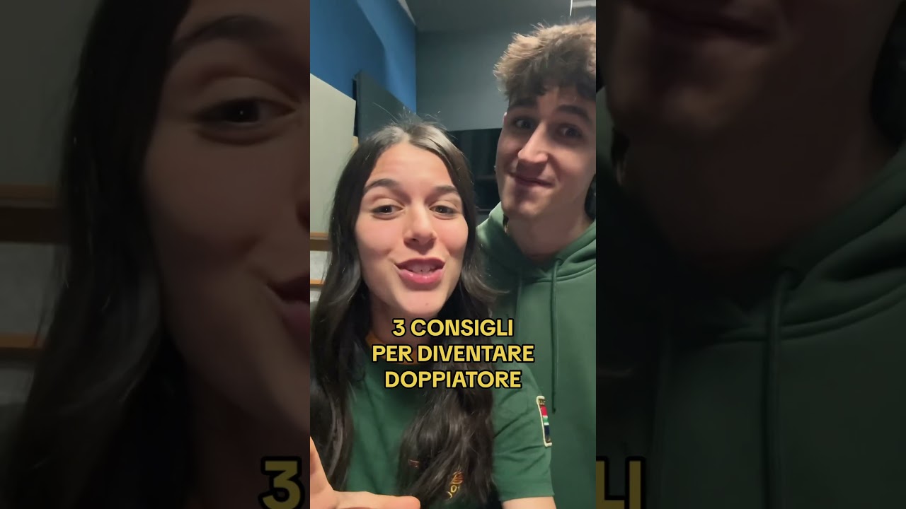 CONSIGLI ITILI PER DIVENTARE DOPPIATORE #doppiaggio #mcbrotherss