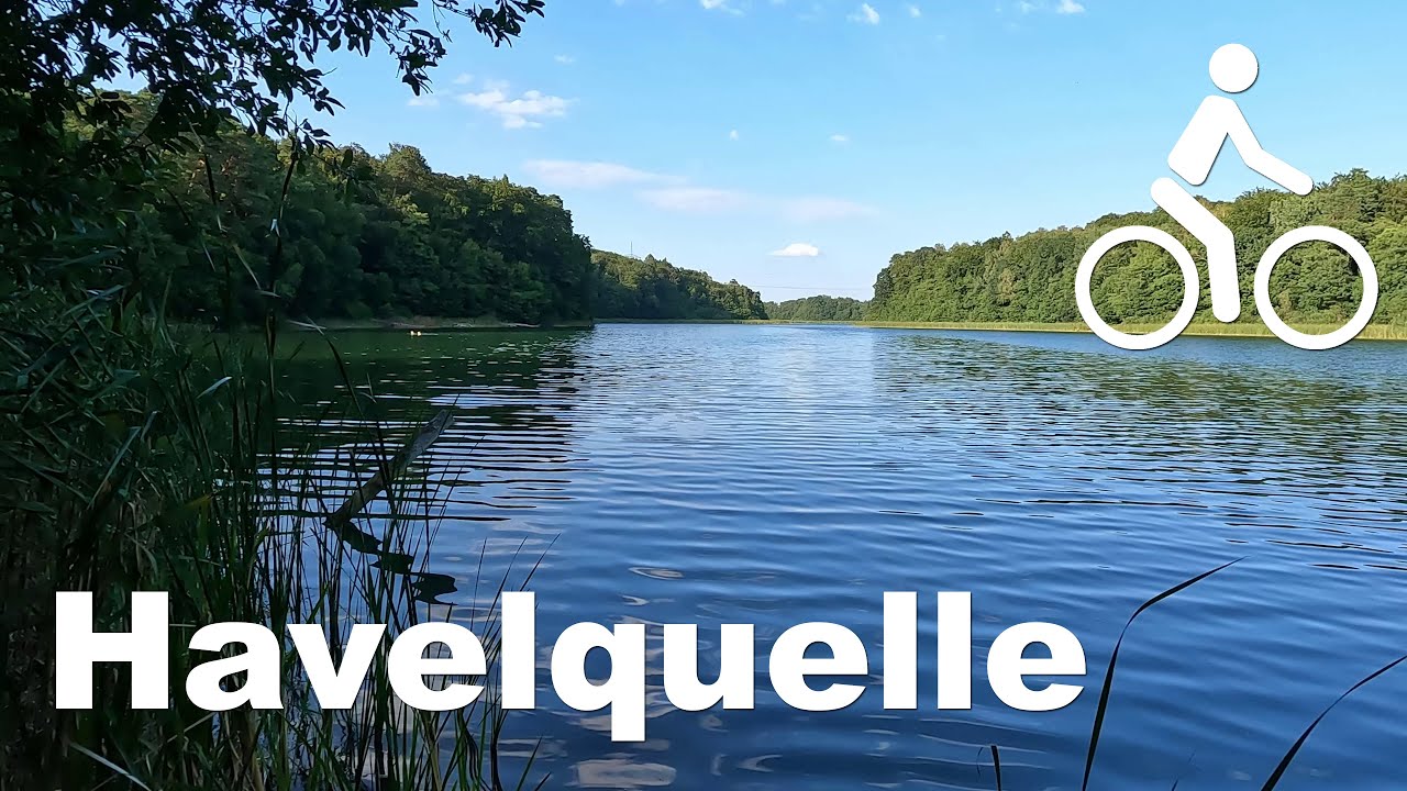 Fahrradtour von Neustrelitz zur Havelquelle | Müritz-Nationalpark  | 4K