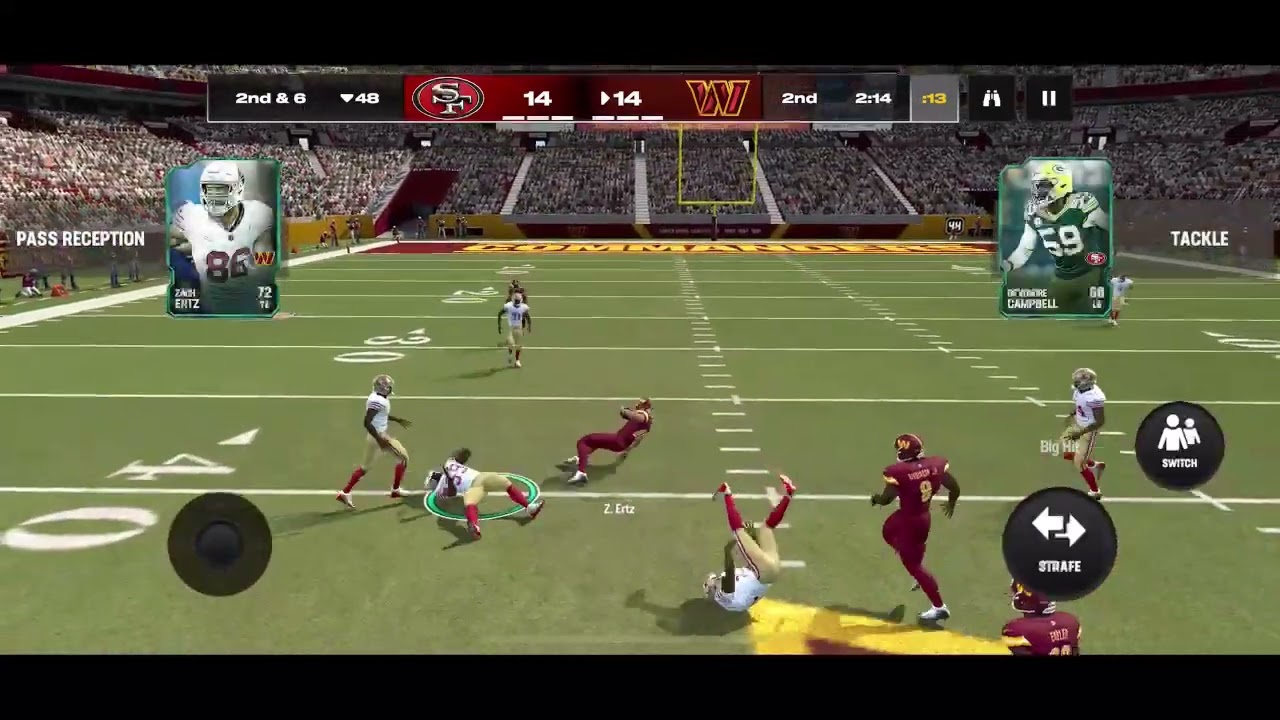 49ers @ Commanders Wk 11 S16