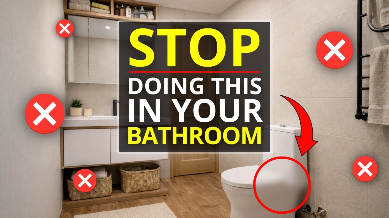 10 Bathroom Designs That You Will REGRET Later