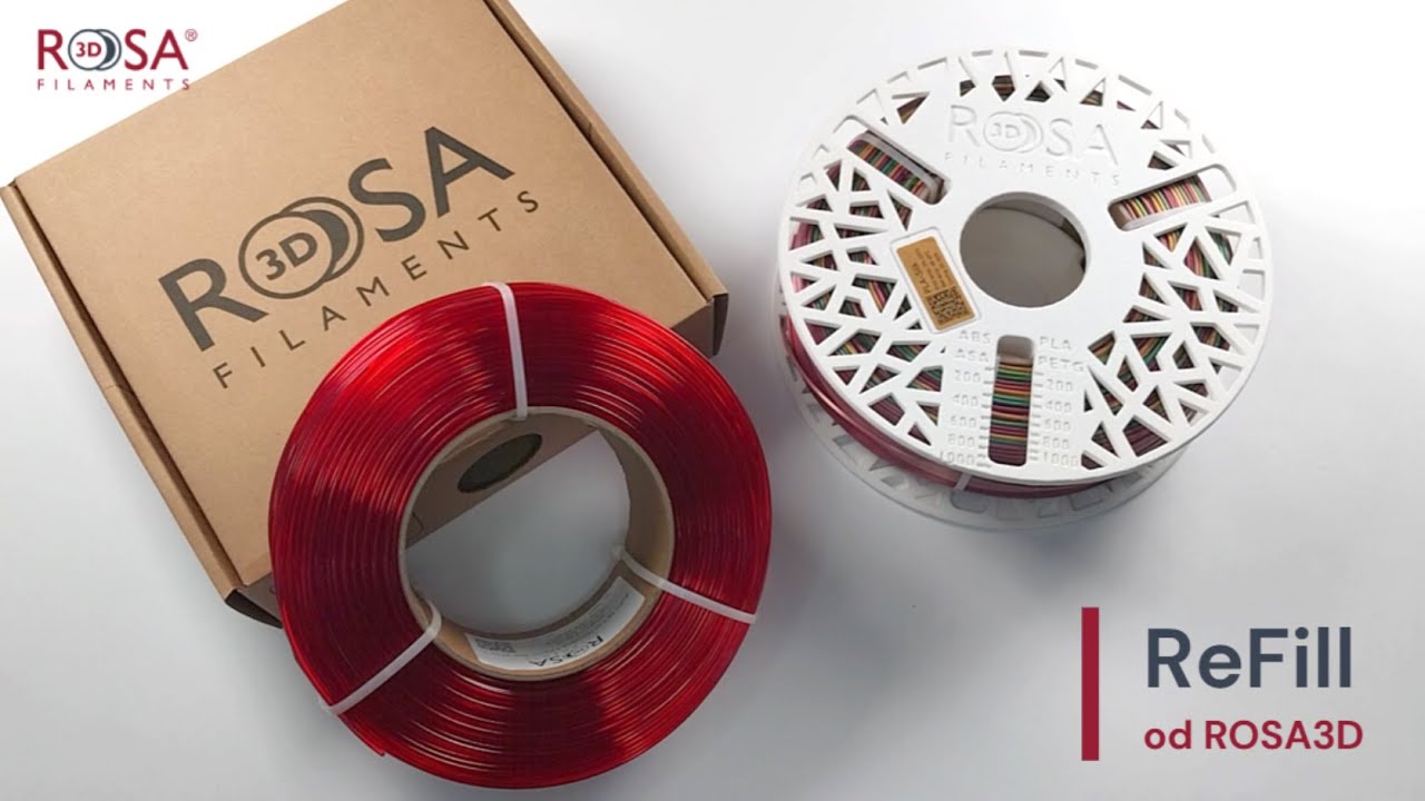 How to use ReFill? - tutorial from ROSA3D Filaments / Jak założyć tarcze do ReFill od ROSA3D?