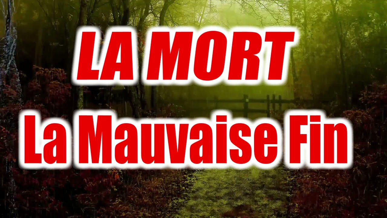LA MORT - La Mauvaise Fin ! Langues : (Français)
