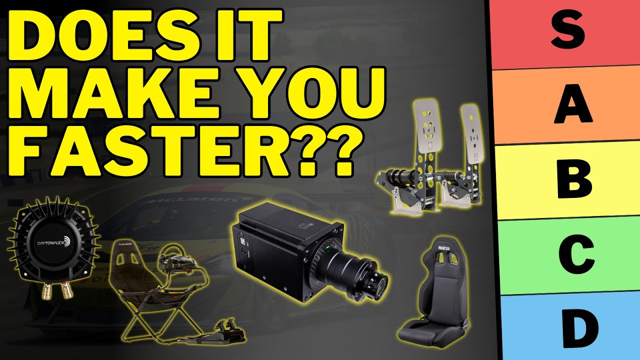 Ranking Sim Racing Upgrades Based On Performance Boost