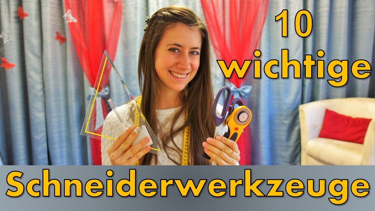 10 Werkzeuge, die jede Schneiderin braucht