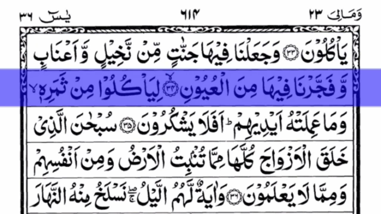 Surat yaseen ♥️ Telawat Quran Majid ♥️