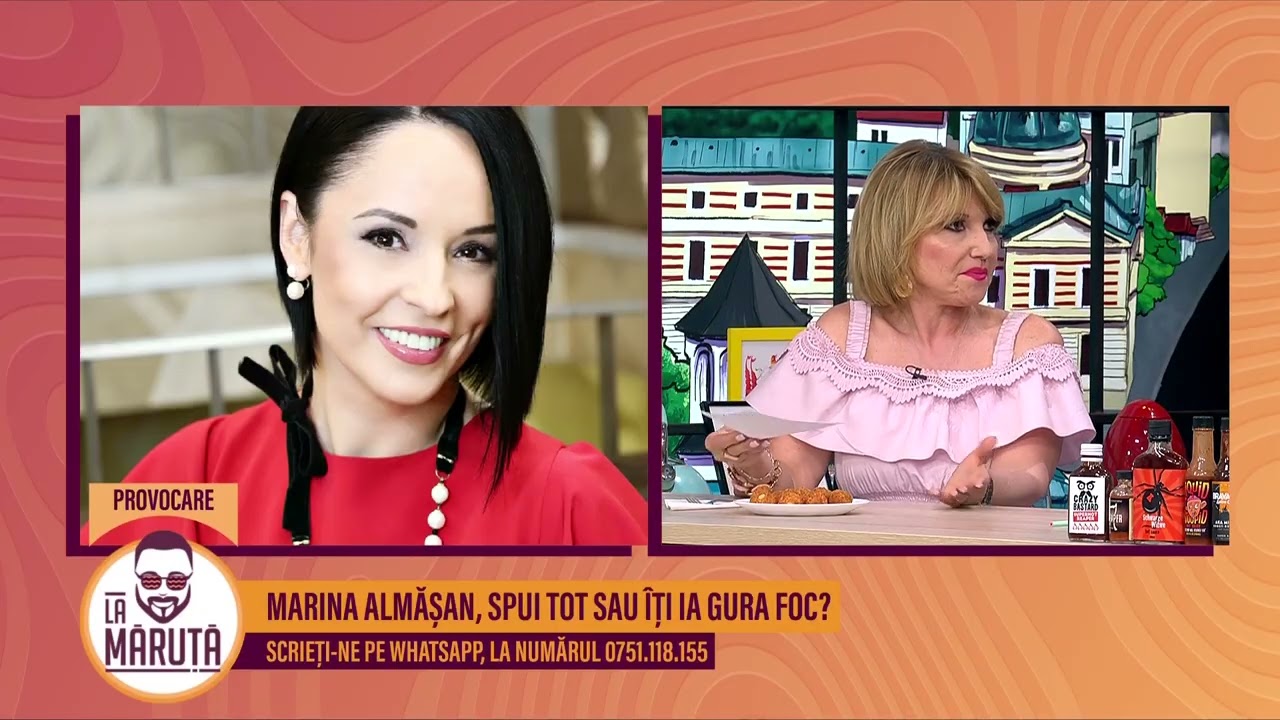 Marina Almășan la sosurile picante 🔥