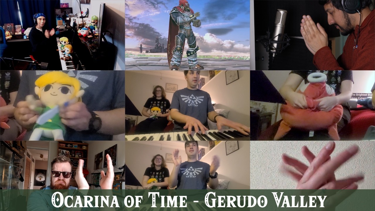 Ocarina of Time - Gerudo Valley (Piano & Flute Duet)