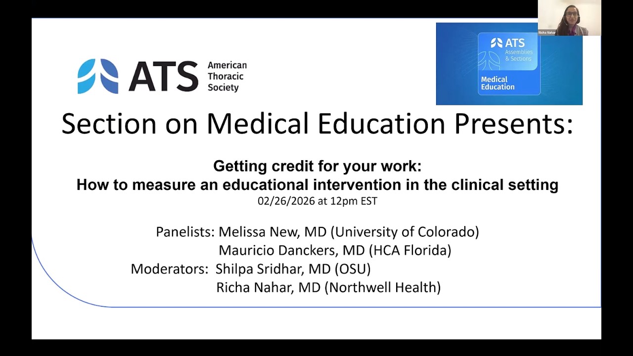 Getting Credit for Your Work: How to Measure an Educational Intervention in the Clinical Setting