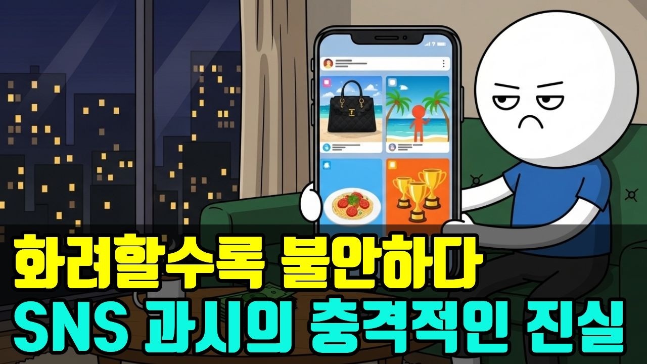 SNS 과시하는 사람들의 진짜 심리, 보여줄수록 불안해지는 이유#심리학 #멘탈트레이닝 #자기계발 #진화심리학